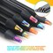 8 Pieces Rainbow Pencils, Jumbo Colored Pencils for Adults, Multicolored Pencils Art Supplies for Drawing, Coloring, Sketching, Christmas Gifts Stocking Stuffers, Pre-sharpened